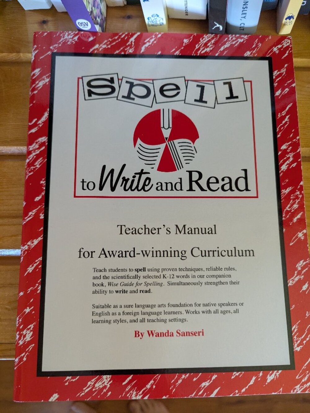 Spell to Write to Read teacher manual